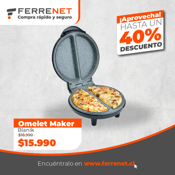 Blanik Maquina Omelete Maker