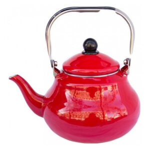 Tetera Vintage 3lts Rojo Esmaltado Condor // Ferrenet