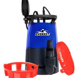 Bomba Sumergible Aguas Sucias Y Limpias 750w Everest Azul