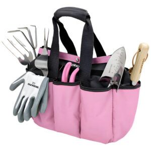 Juego De Herramientas Jardín Workpro // Ferrenet Rosado