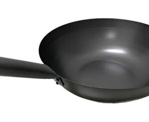 Wok Disco Sarten Asador Acero 36cm Teflon Gfix // Ferrenet Gris