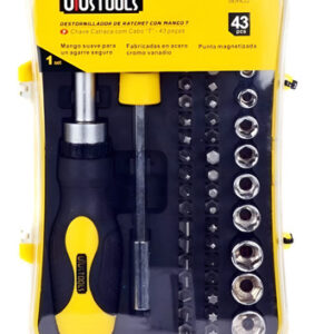 Juego Destornillador Ratchet Con Mango T 43pcs - Uyustools