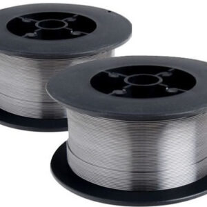 Pack 2 Discos Rollo Alambre Tubular Mig 1 Libra X 0.8.m