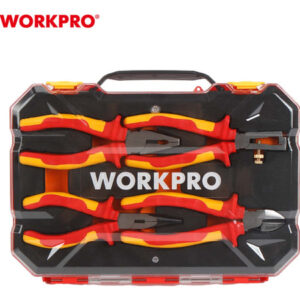 Juego De Alicates Aislados Workpro // Ferrenet