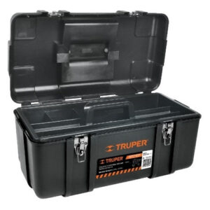 Caja Para Herramienta, Plástica De 23 , Industrial Truper Negro