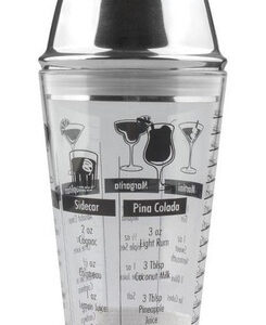 Coctelera Acrilica 450ml Lacor Vlc Blanco