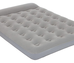 Colchón Inflable Queen Marca Coleman Con Inflador Integrado Color Gris