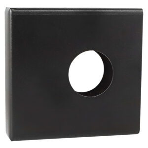 Caja Metalica Soldable Chapa Sobreponer Scanavini / Ferrenet Negro