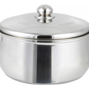 Olla Cacerola Inoxidable 30cm 9.5lts Dussel Isel Ferrenet Gris