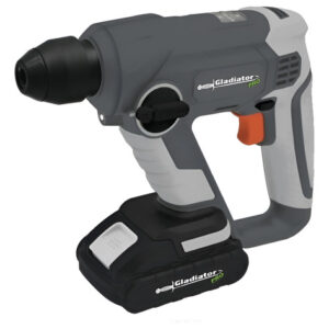 Rotomartillo Inalambrico 18v 1bat Gladiator Ferrenet Gris/negro