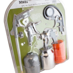 Kit 5pcs Pistolas Compresor Pintura Muzi // Ferrenet