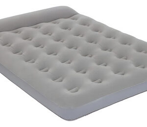 Coleman Colchon Inflable 2 Plazas Bomba Integrada Gris