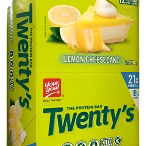 Yourgoal Barra Proteina Twentys Lemon Cheesecake Caja 12un