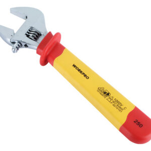 Llave Ajustable Aislada Workpro 10 // Ferrenet Amarillo Y Rojo