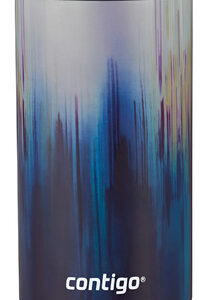 Vaso Termico Mug Contigo 473ml Huron Couture 2.0 Merlot Airb Azul Airbrush