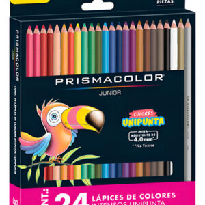 Prismacolor Jr Set 24 Lapices Colores Unipunta Multicolor Intensos