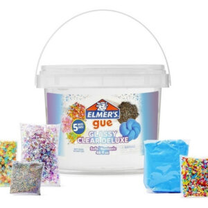 Elmer's Kit Slime Balde 1.4 Lts Clear Deluxe + 5 Mixs
