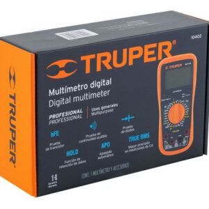 Multimetro Digital Prefesional  Mut-39 Truper//ferrenet