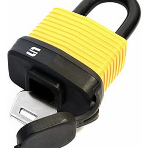 Candado 49mm Scanavini Resistente Al Agua Amarillo