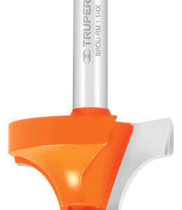 Broca Para Router, Redondeado Con Moldura, 1-1/4  Con Balero