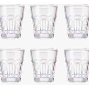 Set 6 Vaso Shot Tequila Tulum 45ml Fta Isel // Ferrenet Transparente