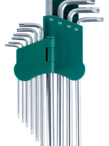 Juego Llaves Torx 10pcs Largas Jonnesway // Ferrenet Cromo