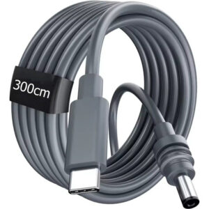 Cable Starlink Mini Poder Usb-c 3mts 100w Gris Oscuro