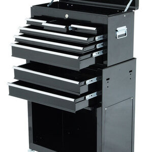 Carro Caja Y Gabinete Metalico Para Herramientas 8 Cajones