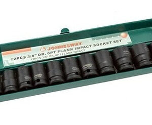 Dados De Impacto 3/8 11pcs Jonnesway // Ferrenet - Negro