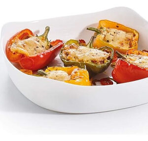 Fuente Horno Y Mesa 29x29cm Luminarc Smart Cuisine Isel Blanco