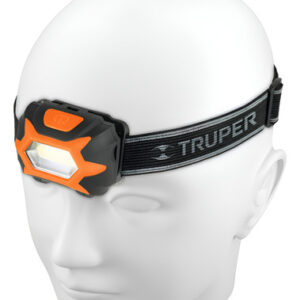 Linterna Frontal 150lm Truper // Ferrenet Blanco