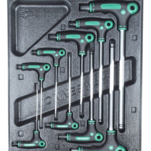 Juego De Llaves Hexagonales Pta. Bola 9 Pcs Jonnesway