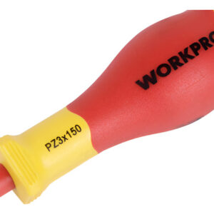 Destornillador Pozi Aislado Workpro // Ferrenet
