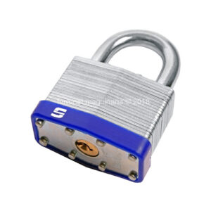 Candado 50mm Scanavini Laminado Plateado