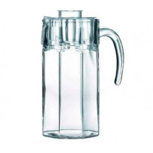 Jarra Vidrio Con Tapa 1,6 Litros Luminarc Isel // Ferrenet Transparente