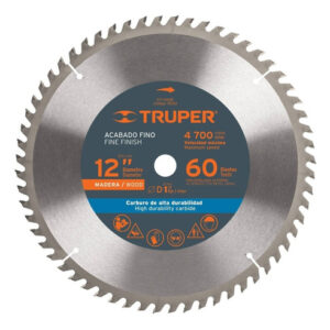 Disco Sierra Circular 12 X 60 Truper // Ferrenet