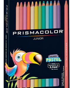 Prismacolor Jr Set 12 Lapices Colores Pastel Unipunta