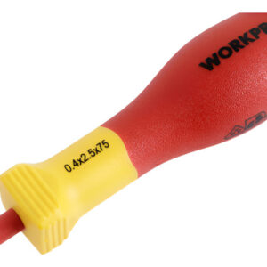 Destornillador Plano Aislado Workpro // Ferrenet