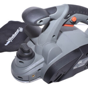 Cepillo Electrico Gladiator 800w Mod. Gg 882 Gris Oscuro