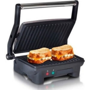 Black+decker Sandwichera Panini Tostador Gr2976 // Ferrenet Plateado